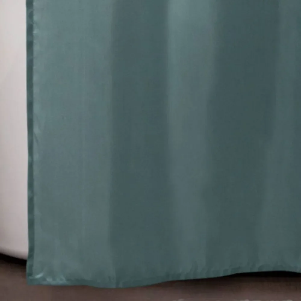 Flower Drops Botanical Shower Curtain - Green - Lush Décor